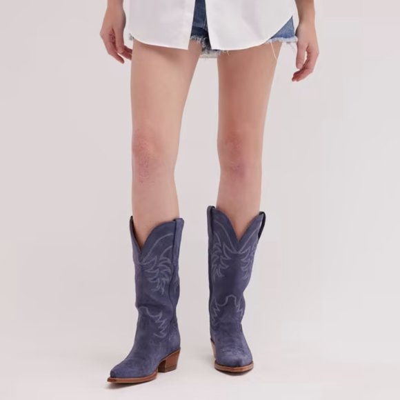 BRAND NEW Tecovas The Annie - Indigo - Size 7.5&8.5 - Picture 6 of 13